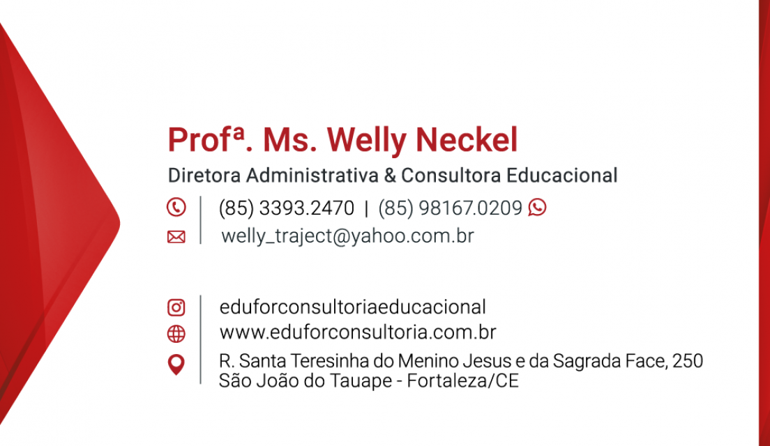  Profª. Ms. Welly Neckel