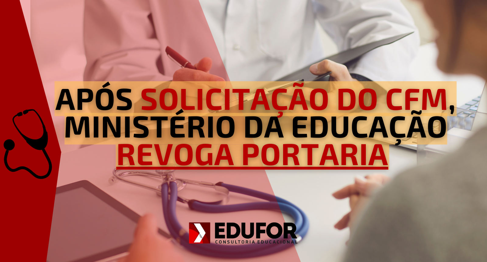 Ap s Solicita o Do CFM Minist rio Da Educa o Revoga Portaria Que 